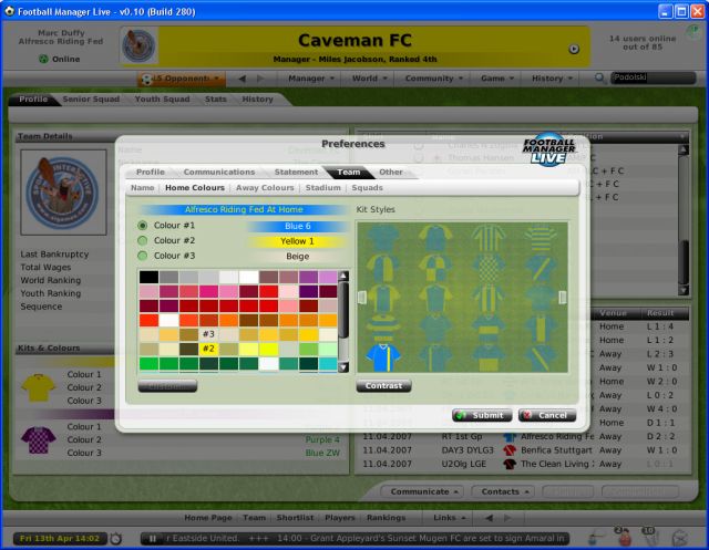 Скриншот из игры Football Manager Live - 117
