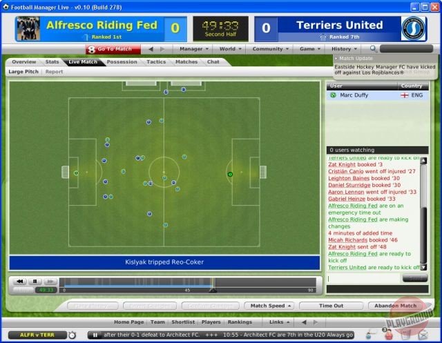 Скриншот из игры Football Manager Live - 54