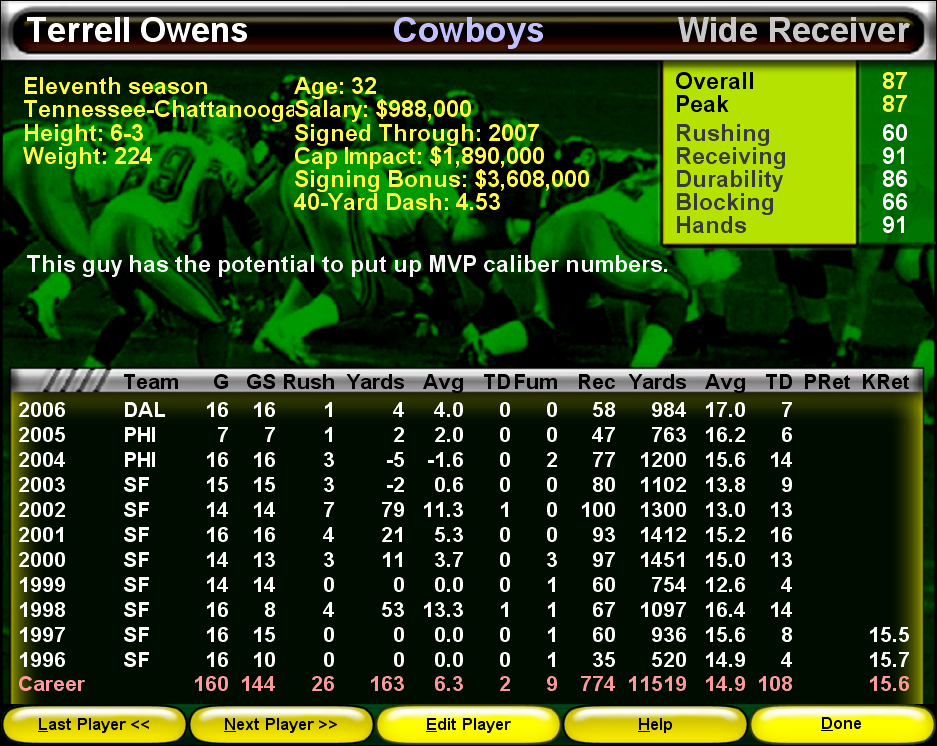 Скриншот из игры Football Mogul 2007 - 11