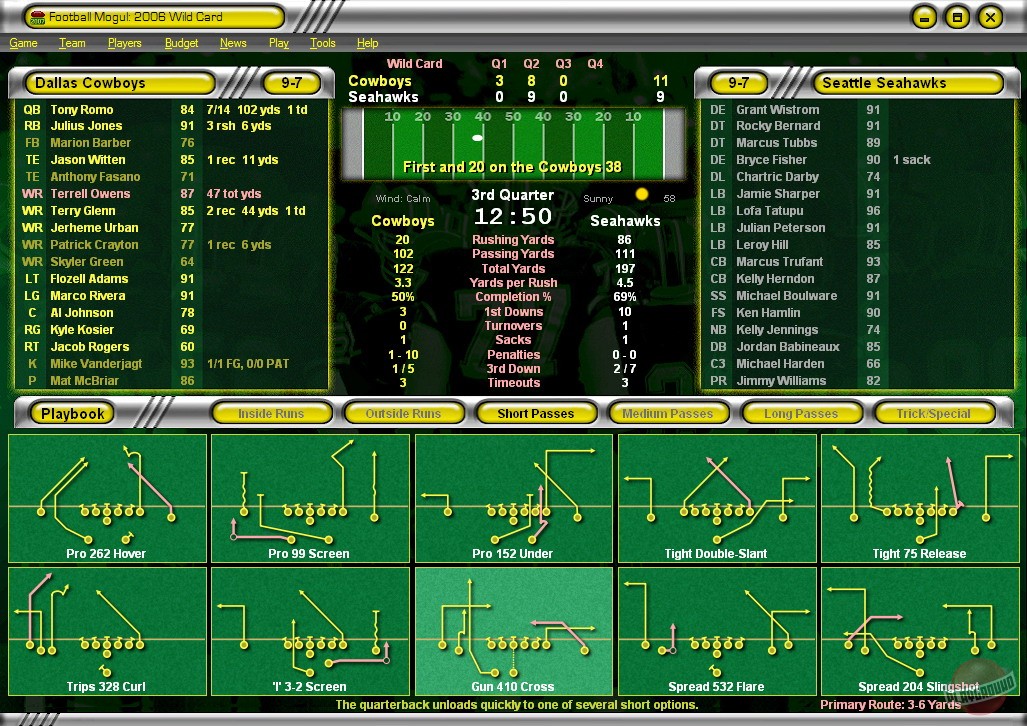 Скриншот из игры Football Mogul 2007 - 7