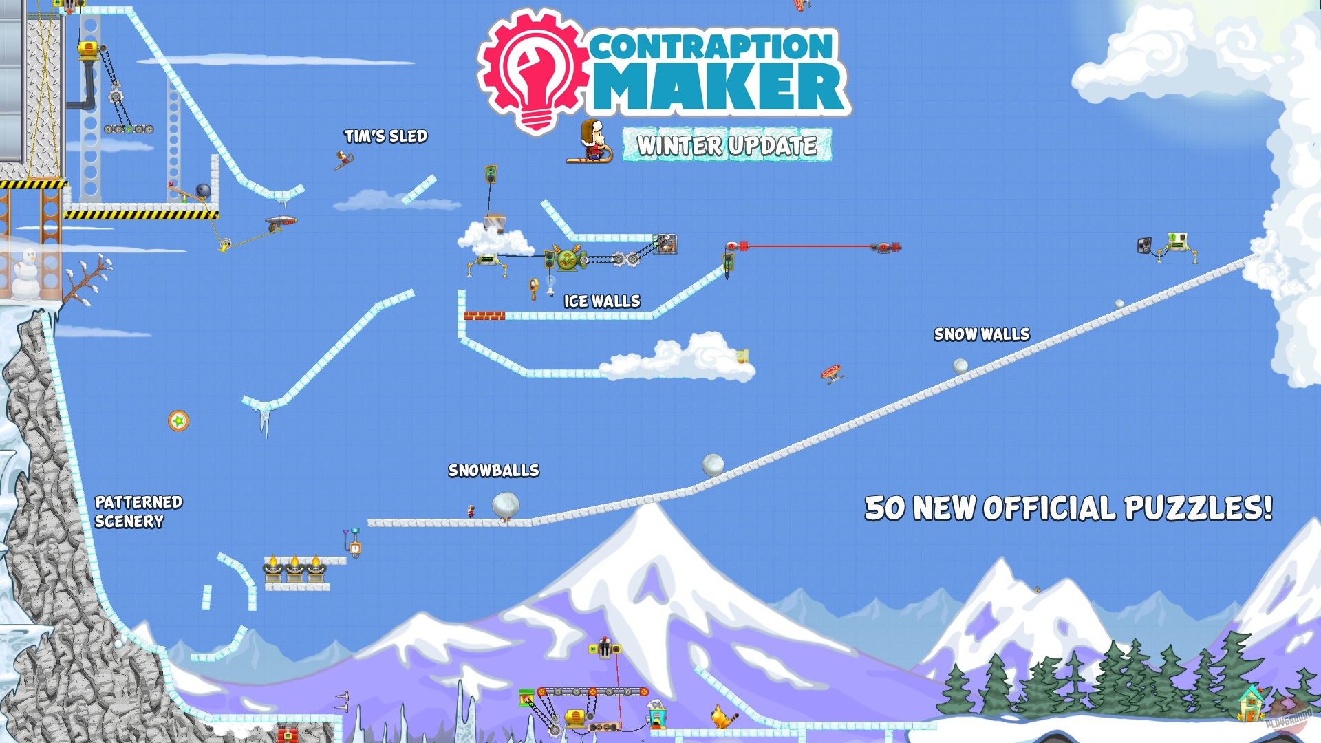 Скриншот из игры Contraption Maker - 29