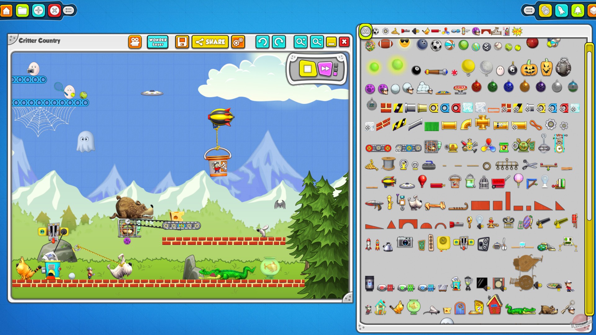 Скриншот из игры Contraption Maker - 32
