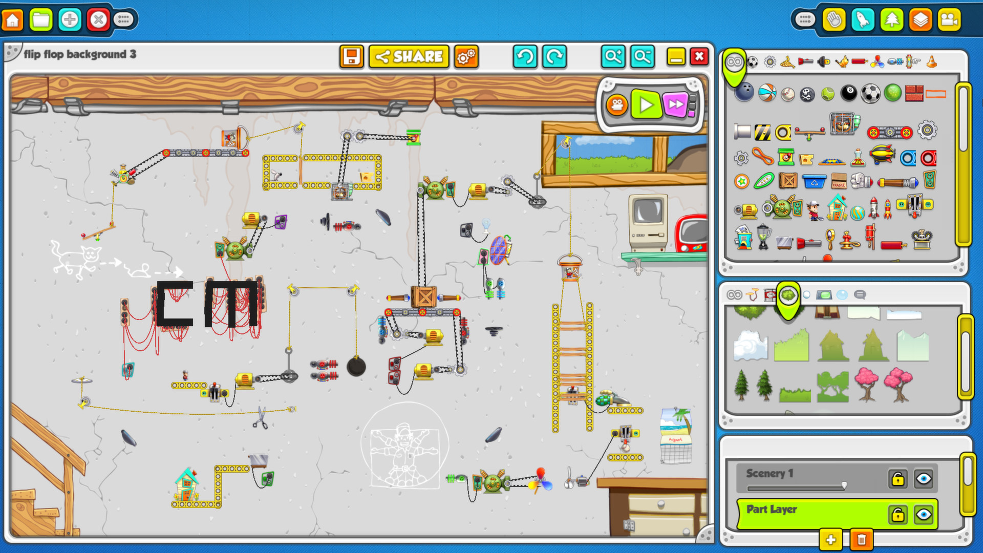 Скриншот из игры Contraption Maker - 24