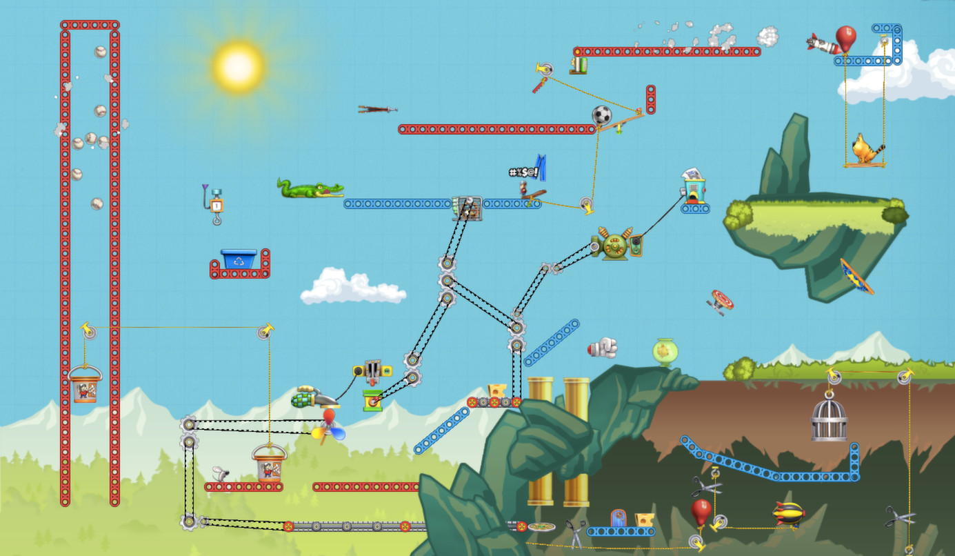 Скриншот из игры Contraption Maker - 38