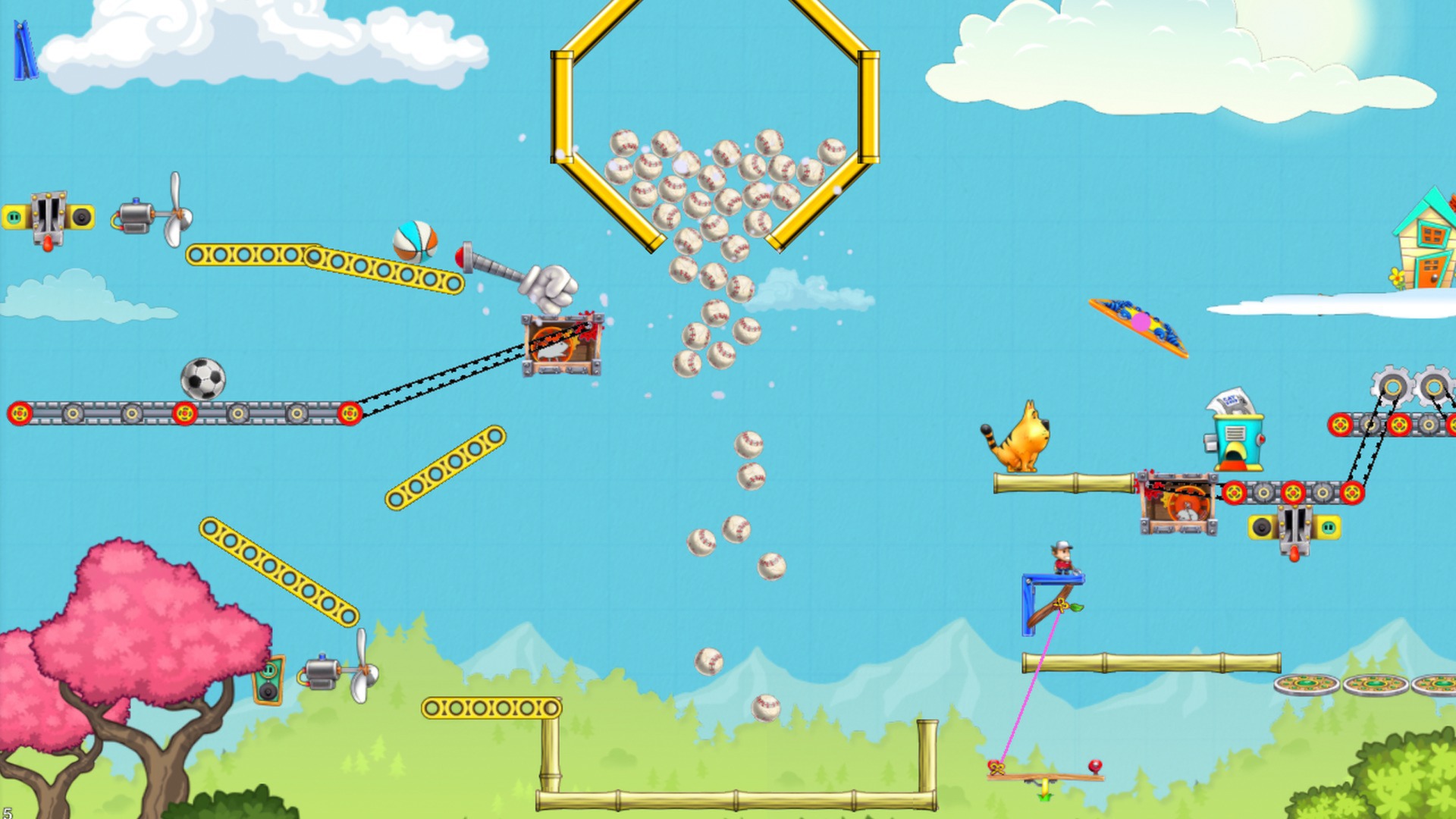 Скриншот из игры Contraption Maker - 12