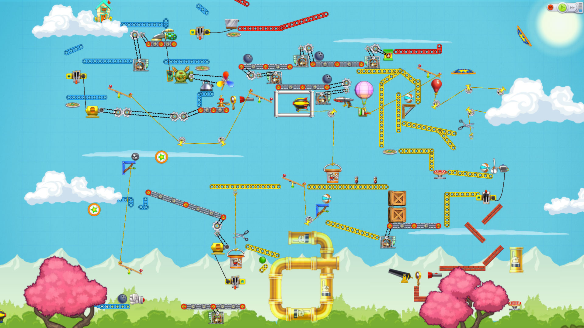 Скриншот из игры Contraption Maker - 30
