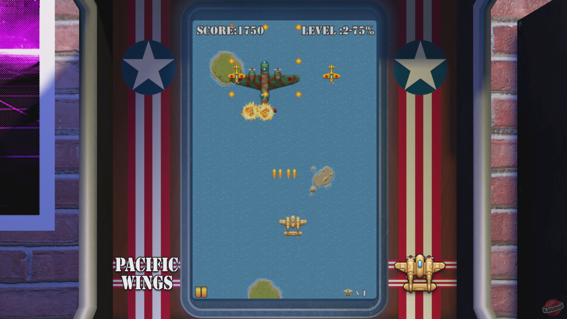 Скриншот из игры Pacific Wings - 2