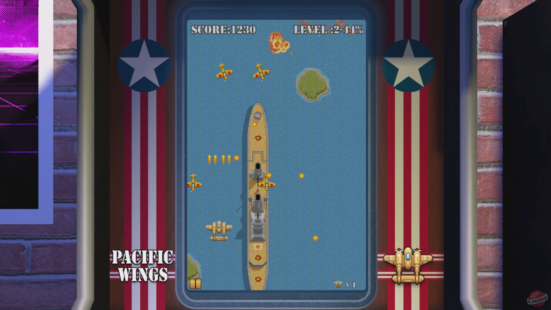 Скриншот из игры Pacific Wings - 1