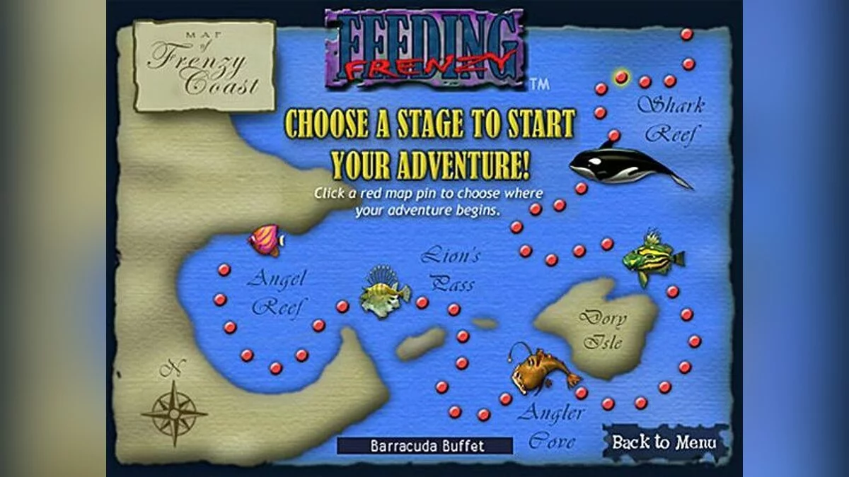 Скриншот из игры Feeding Frenzy - 11