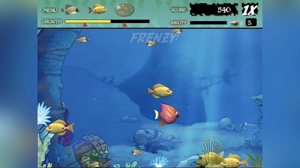 Скриншот из игры Feeding Frenzy - 7