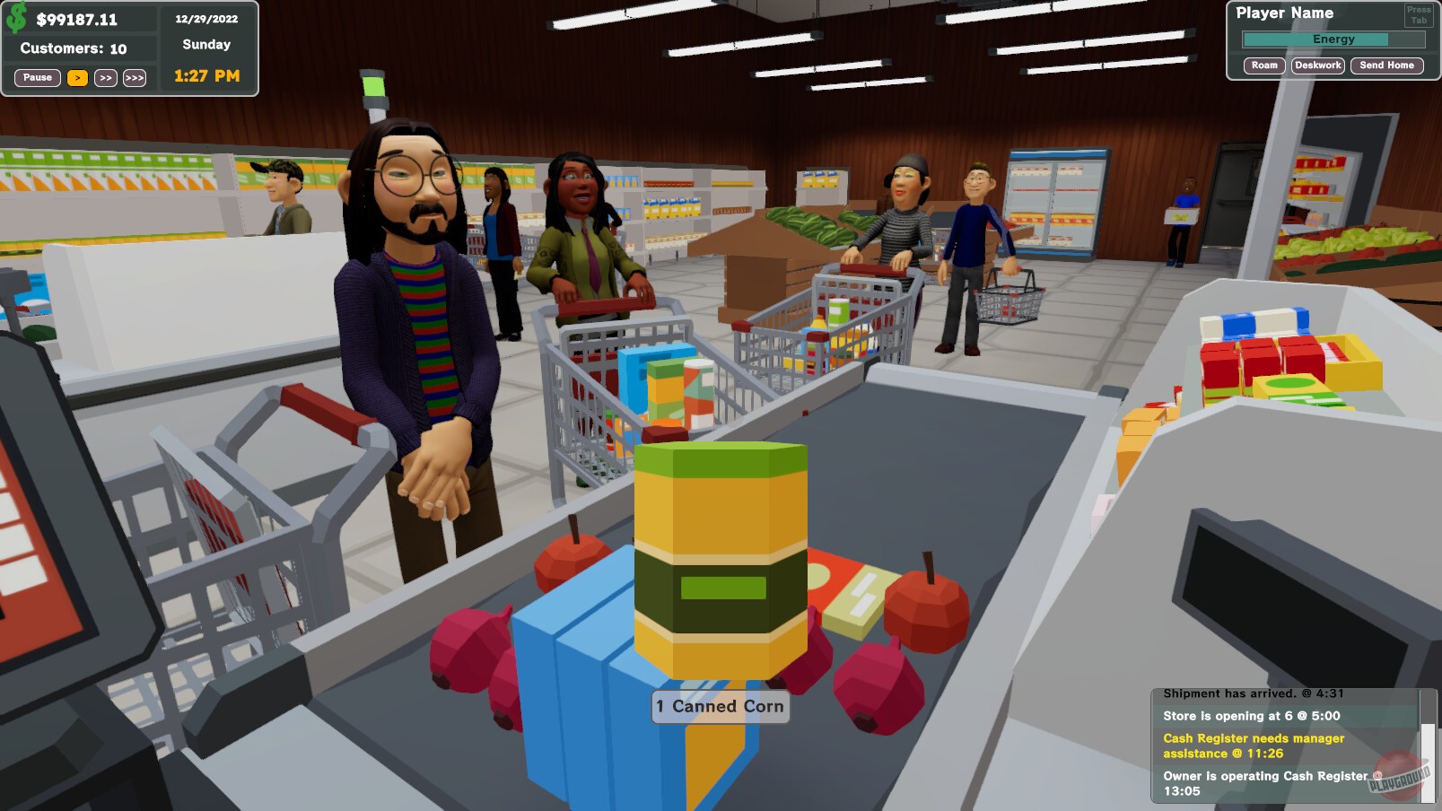 Скриншот из игры Grocery Store Tycoon - 20