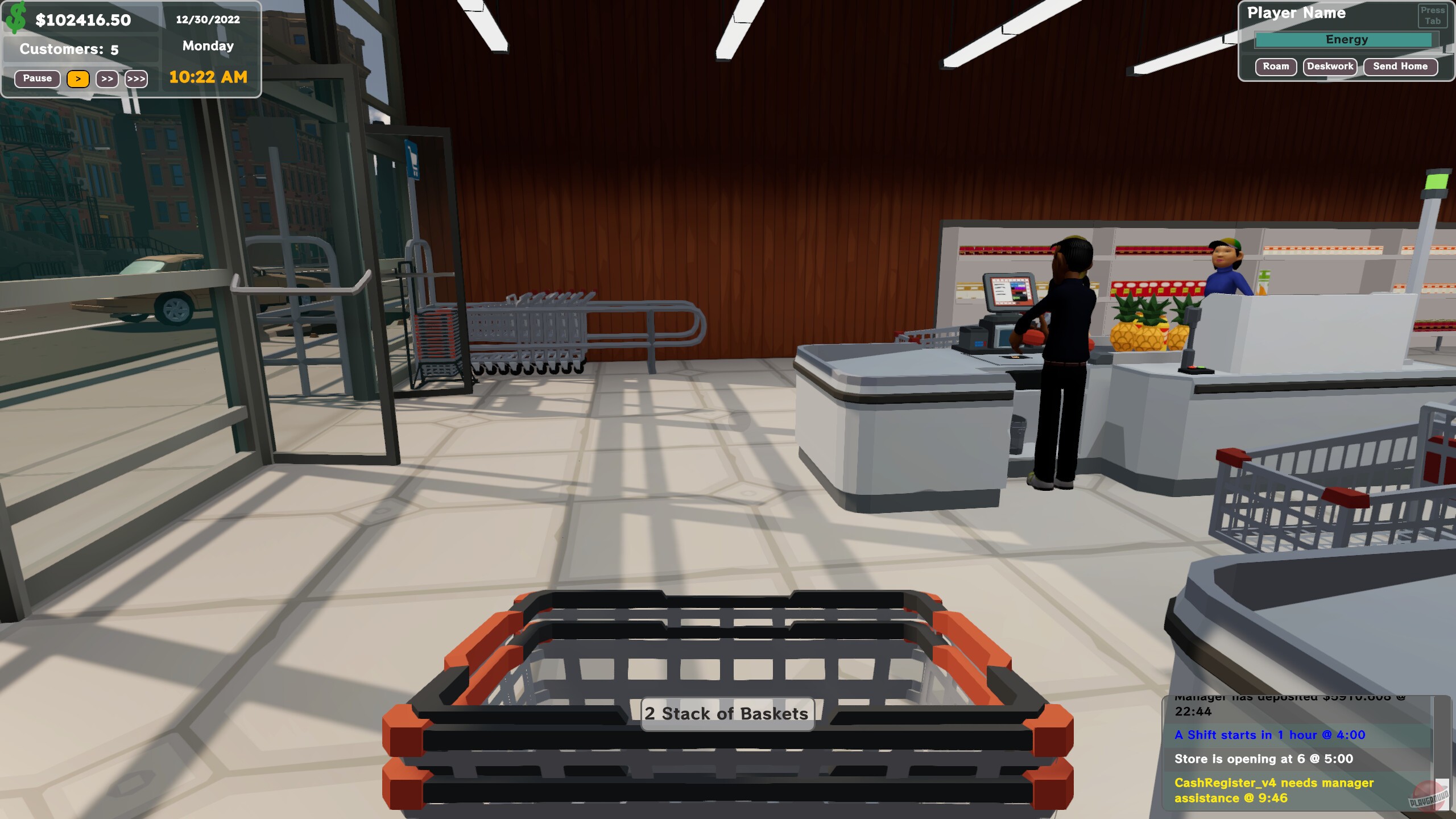 Скриншот из игры Grocery Store Tycoon - 19