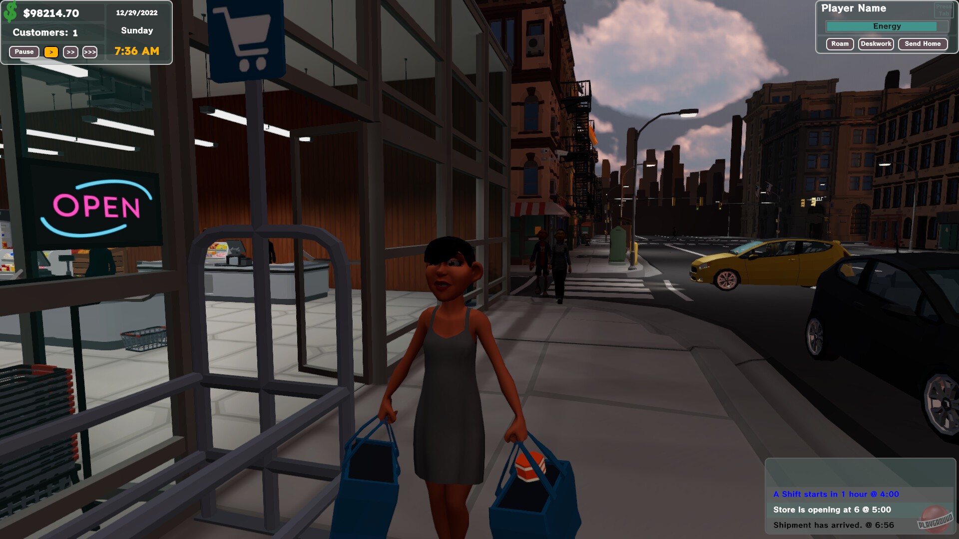 Скриншот из игры Grocery Store Tycoon - 13