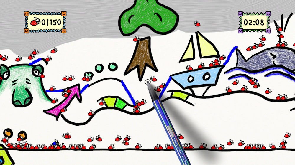 Скриншот из игры Your Doodles Are Bugged! - 1
