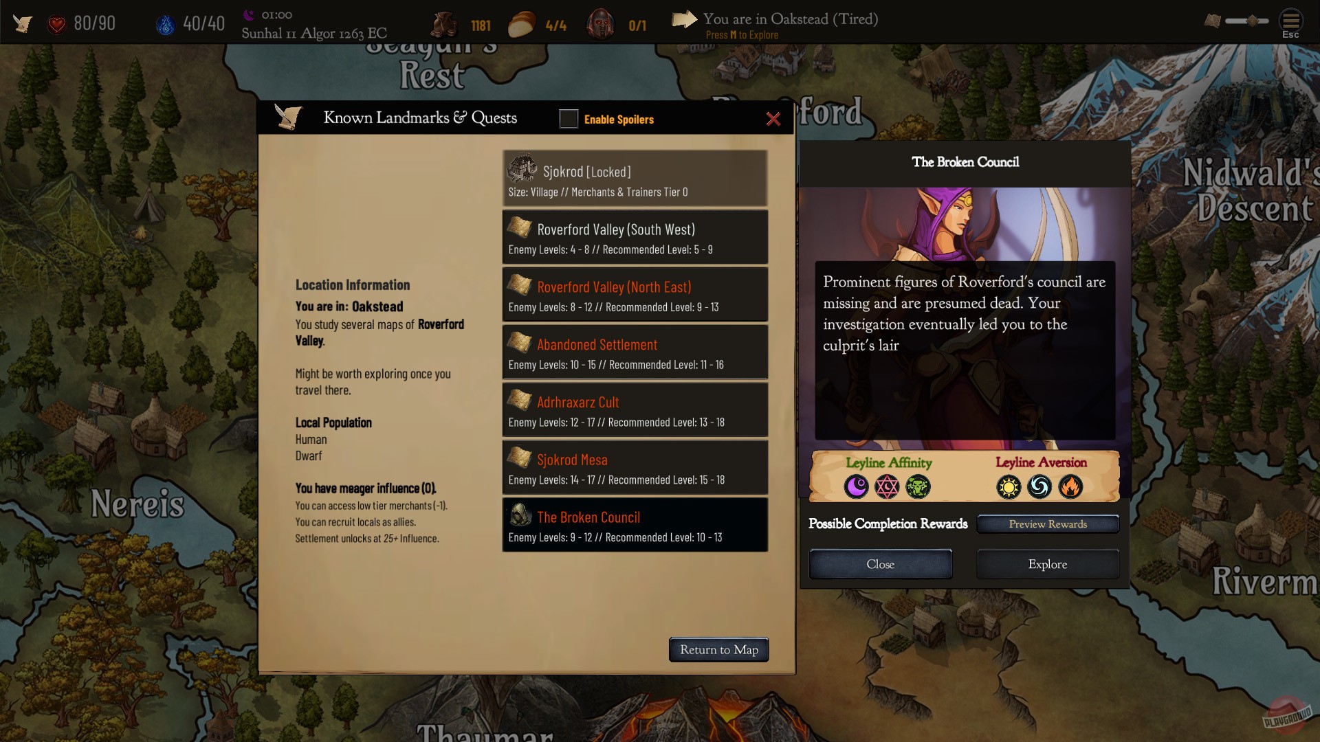 Скриншот из игры Erannorth Chronicles - 7