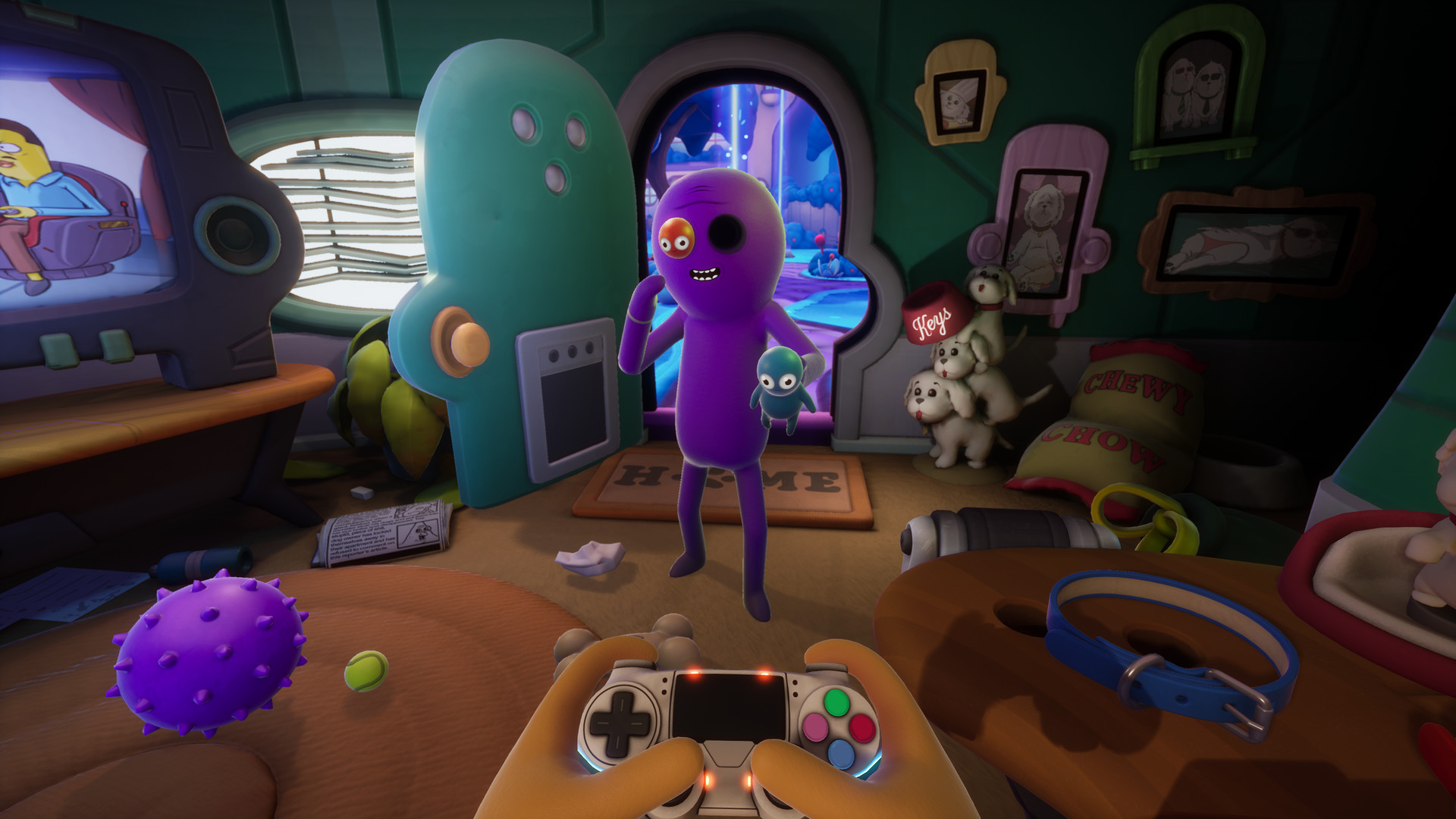Скриншот из игры Trover Saves the Universe - 4
