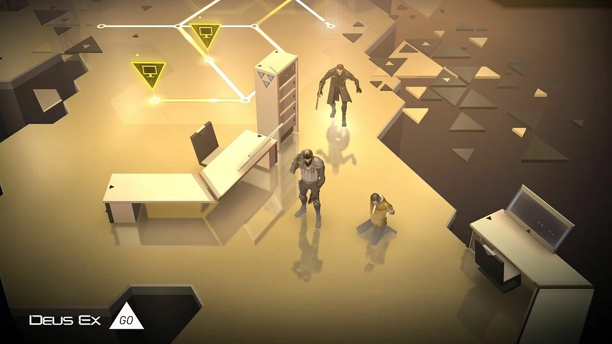Скриншот из игры Deus Ex Go - 28