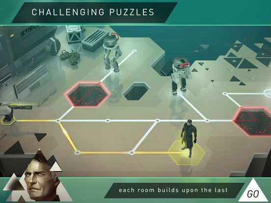 Скриншот из игры Deus Ex Go - 36