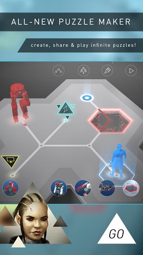Скриншот из игры Deus Ex Go - 30