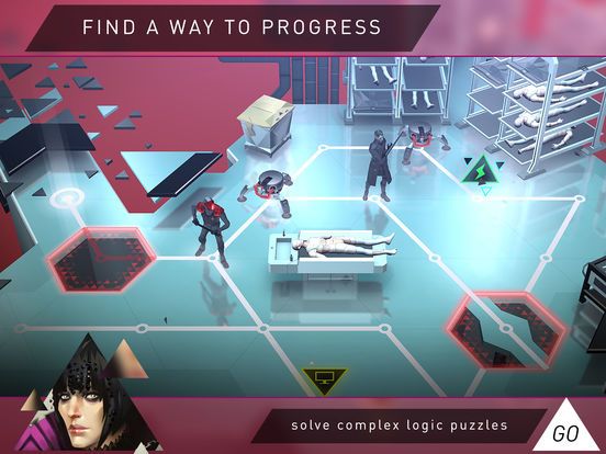 Скриншот из игры Deus Ex Go - 35