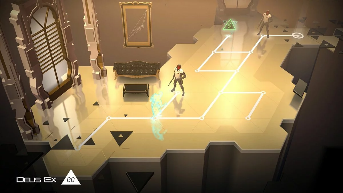 Скриншот из игры Deus Ex Go - 25