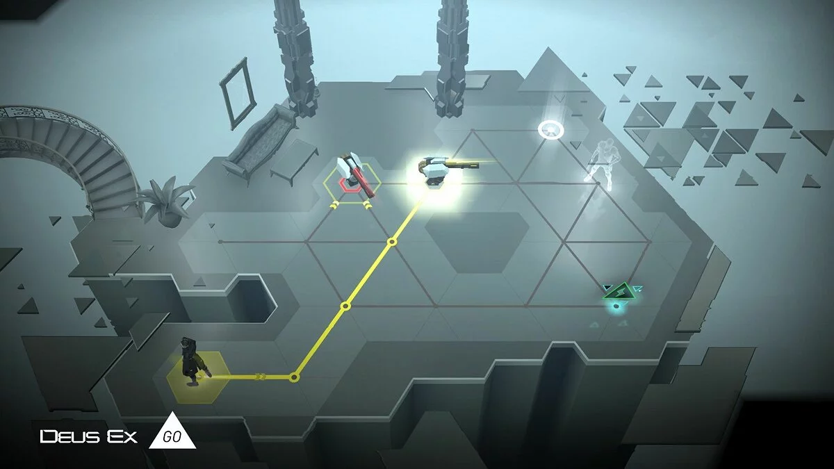 Скриншот из игры Deus Ex Go - 27