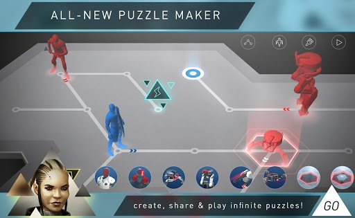 Скриншот из игры Deus Ex Go - 20