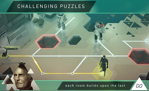 Скриншот из игры Deus Ex Go - 24