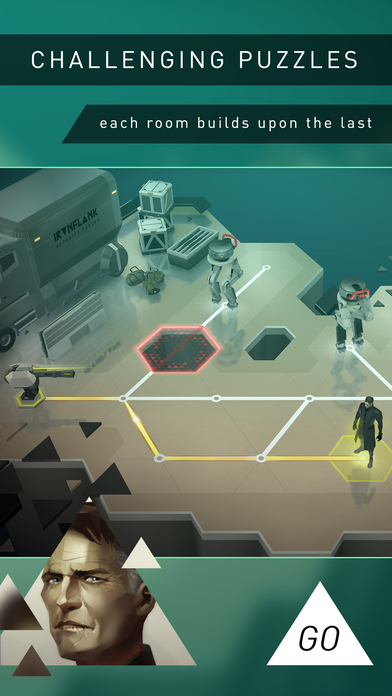 Скриншот из игры Deus Ex Go - 45