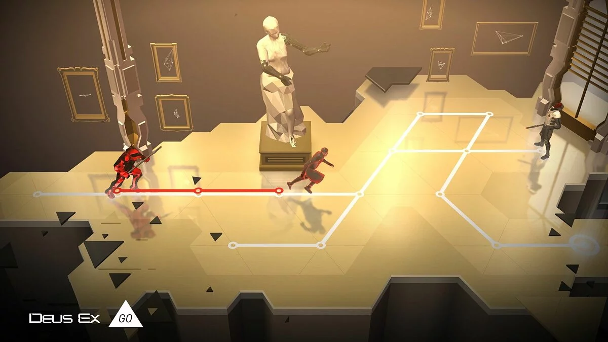 Скриншот из игры Deus Ex Go - 21