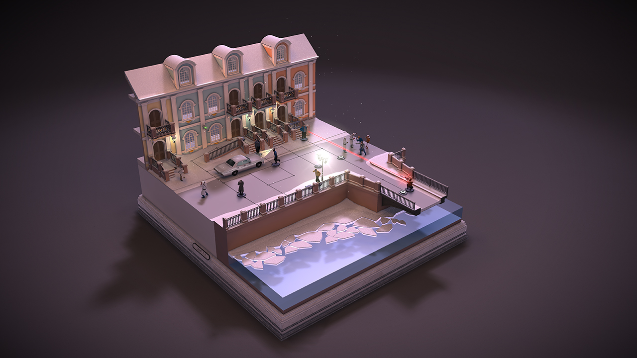 Скриншот из игры Hitman Go: Definitive Edition - 9