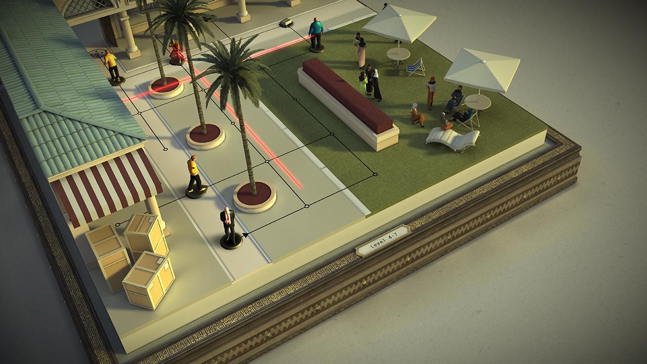 Скриншот из игры Hitman Go: Definitive Edition - 11