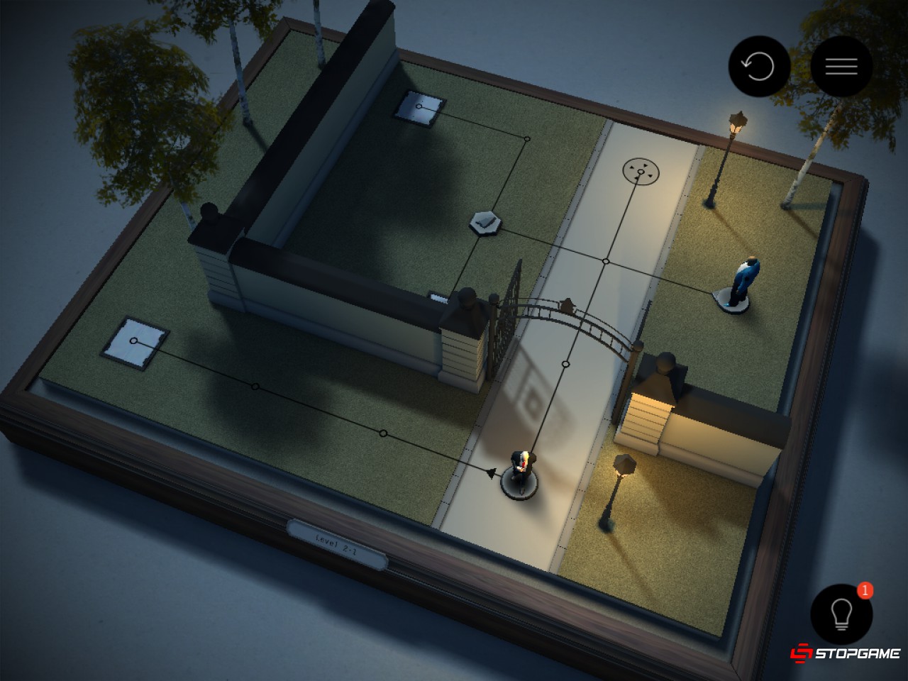 Скриншот из игры Hitman GO - 9