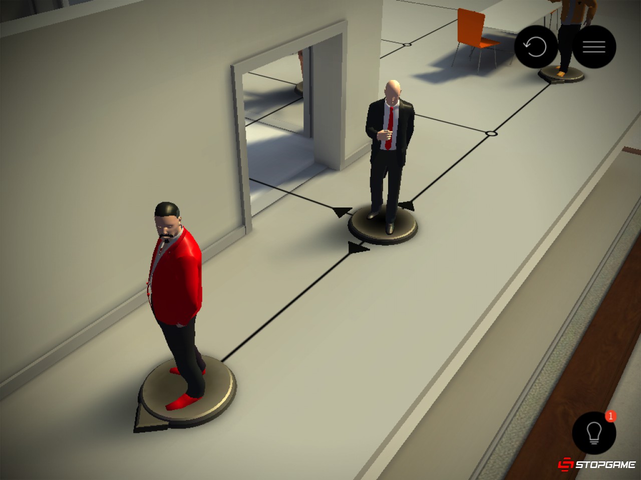 Скриншот из игры Hitman GO - 25