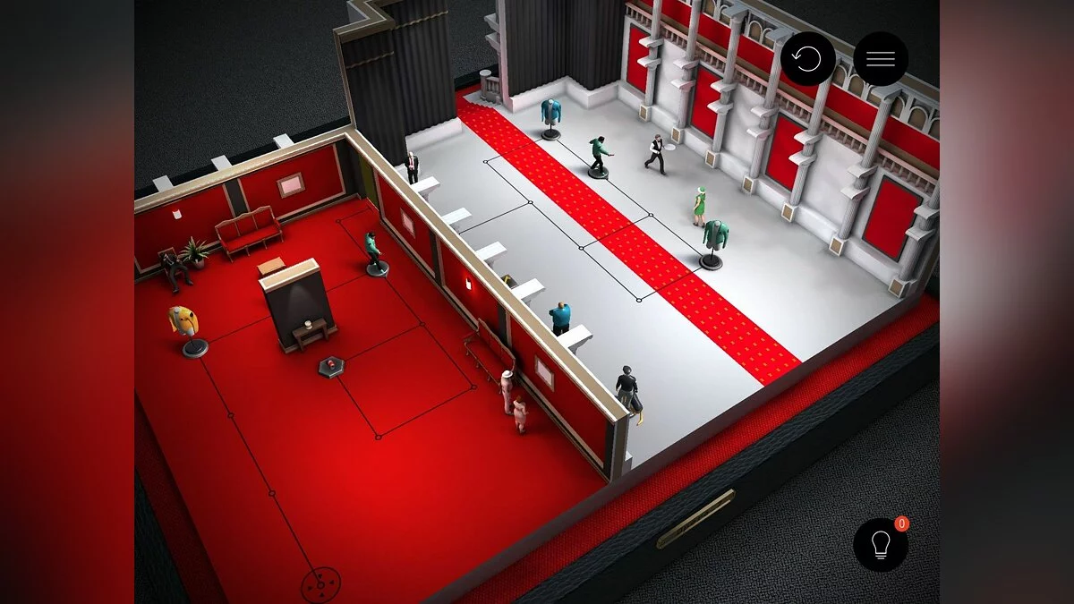 Скриншот из игры Hitman GO - 30