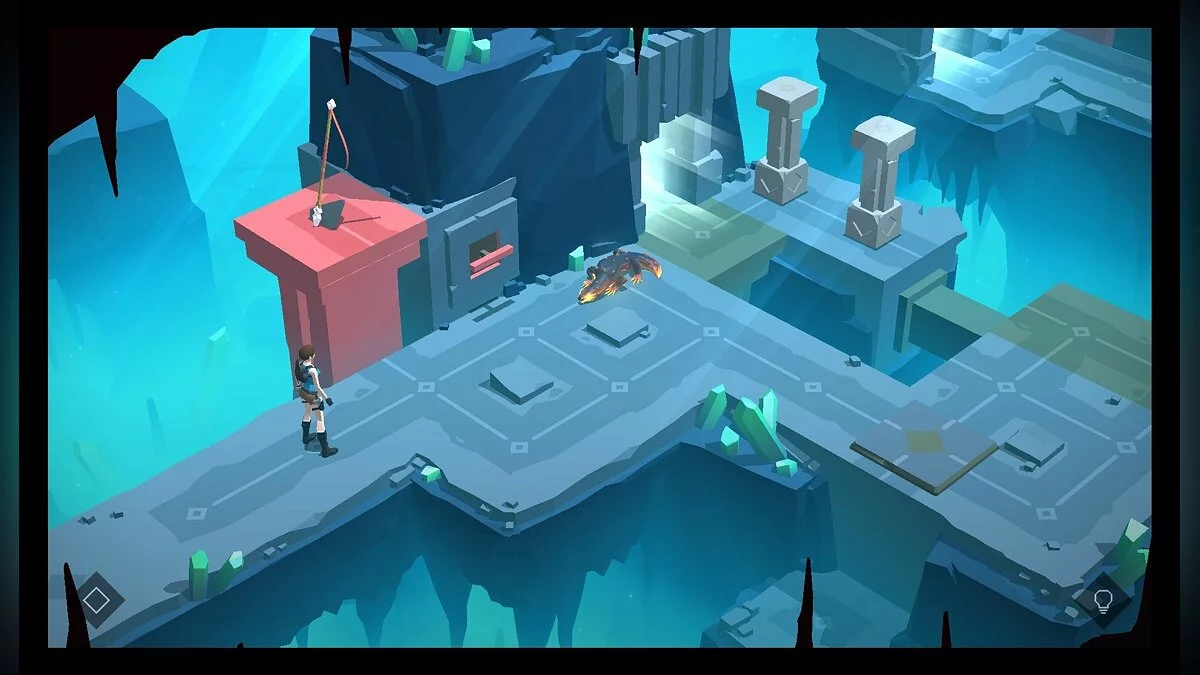Скриншот из игры Lara Croft Go - 8