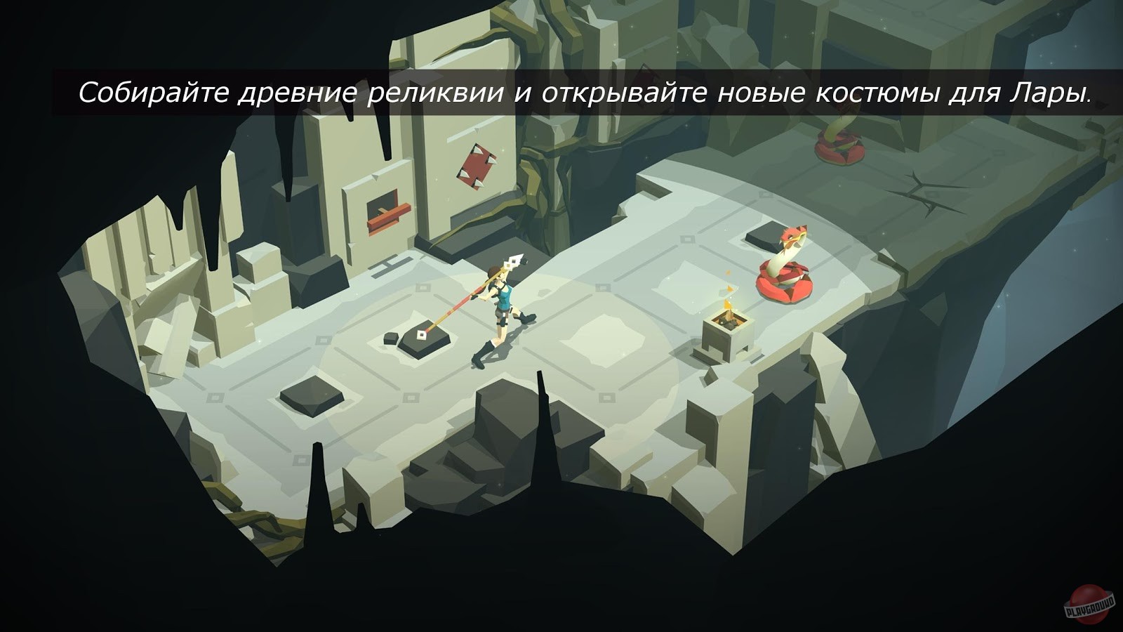 Скриншот из игры Lara Croft Go - 12