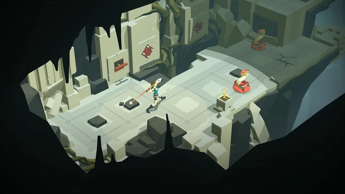 Скриншот из игры Lara Croft Go - 13