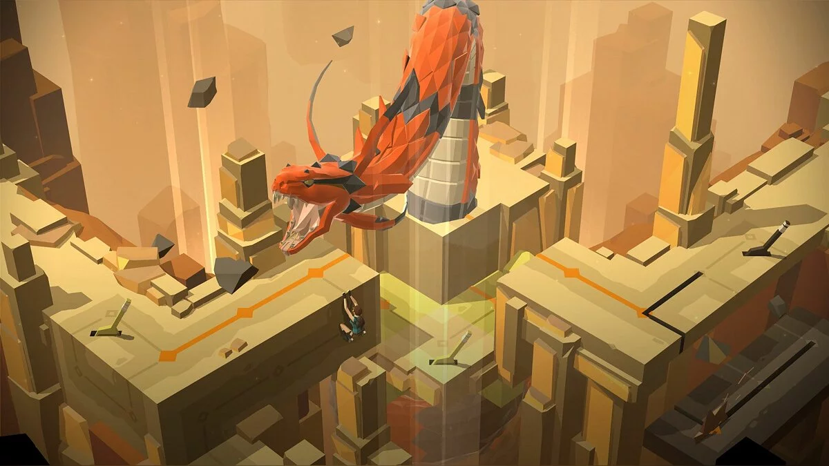 Скриншот из игры Lara Croft Go - 39