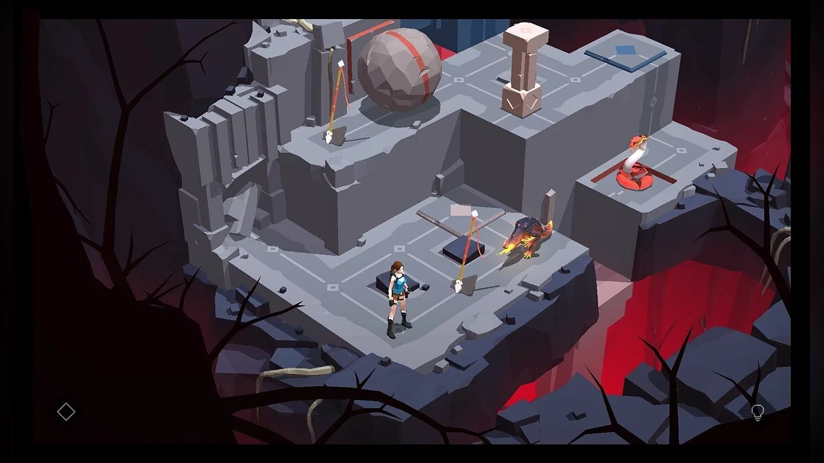 Скриншот из игры Lara Croft Go - 30