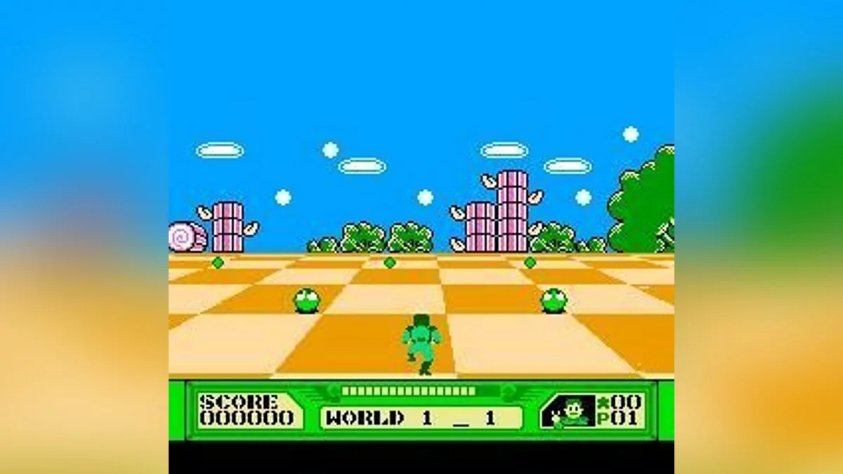 Скриншот из игры 3-D WorldRunner - 2