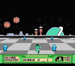 Скриншот из игры 3-D WorldRunner - 3