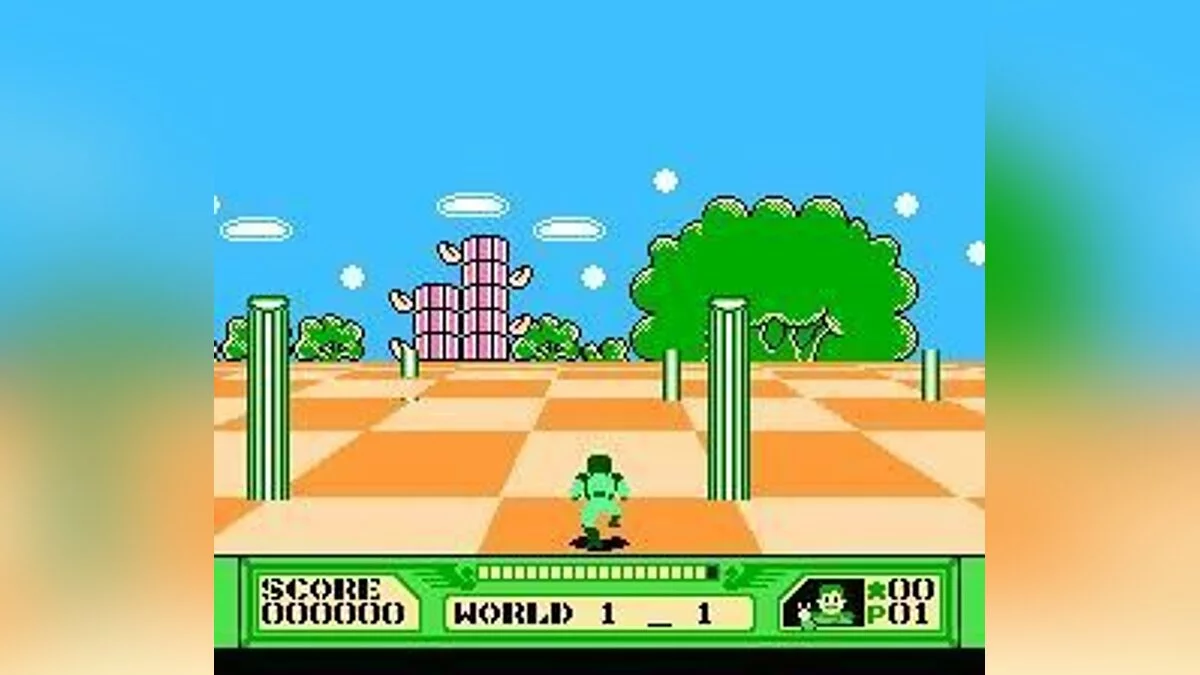 Скриншот из игры 3-D WorldRunner - 4