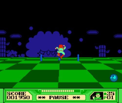 Скриншот из игры 3-D WorldRunner - 1