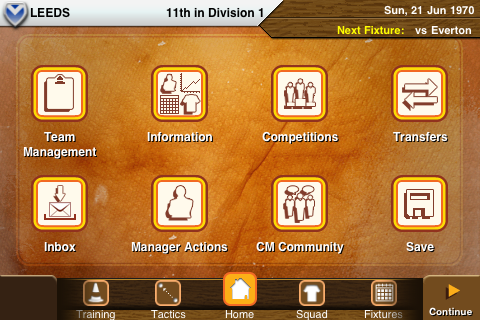 Скриншот из игры Championship Manager: World of Football - 4