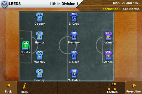 Скриншот из игры Championship Manager: World of Football - 1