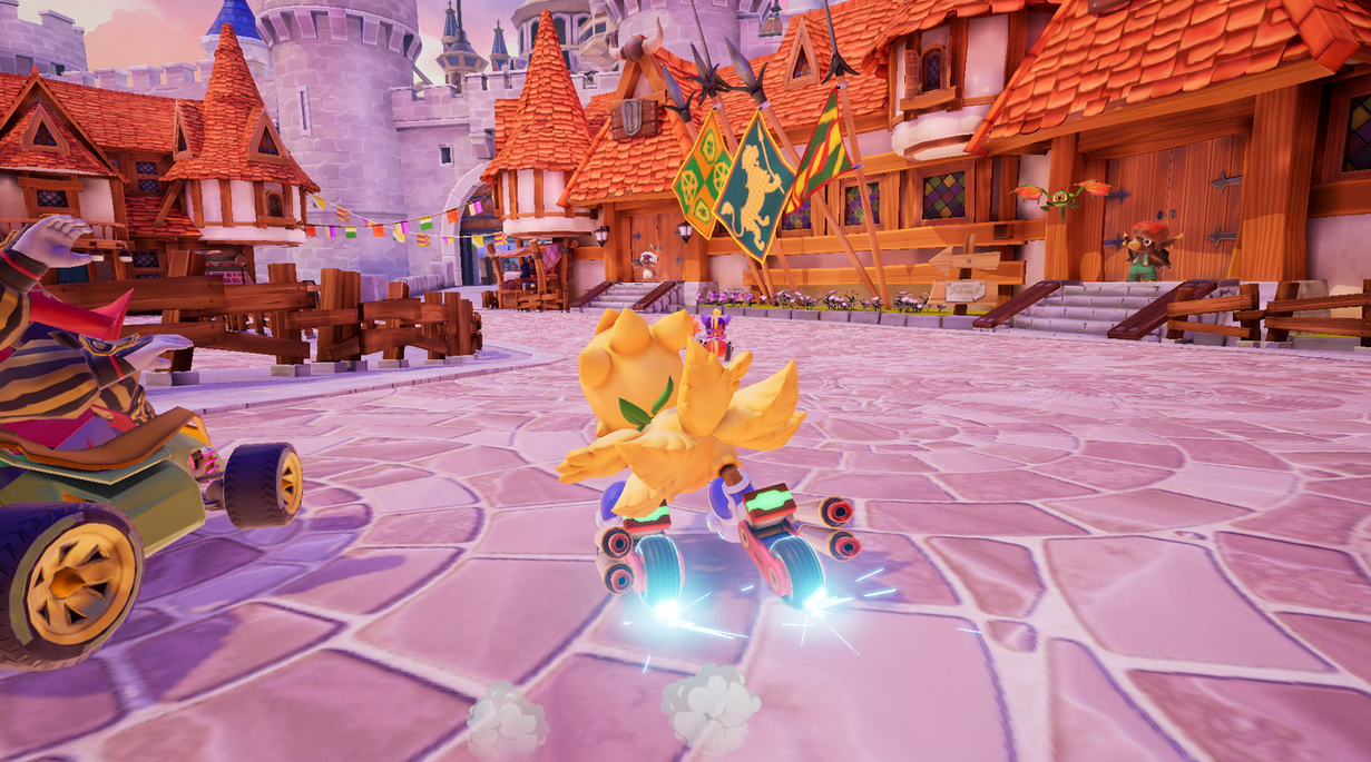 Скриншот из игры Chocobo GP - 5