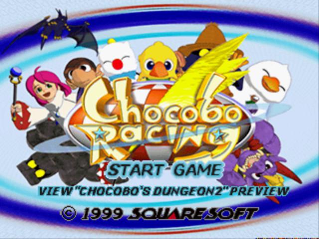 Скриншот из игры Chocobo Racing - 22