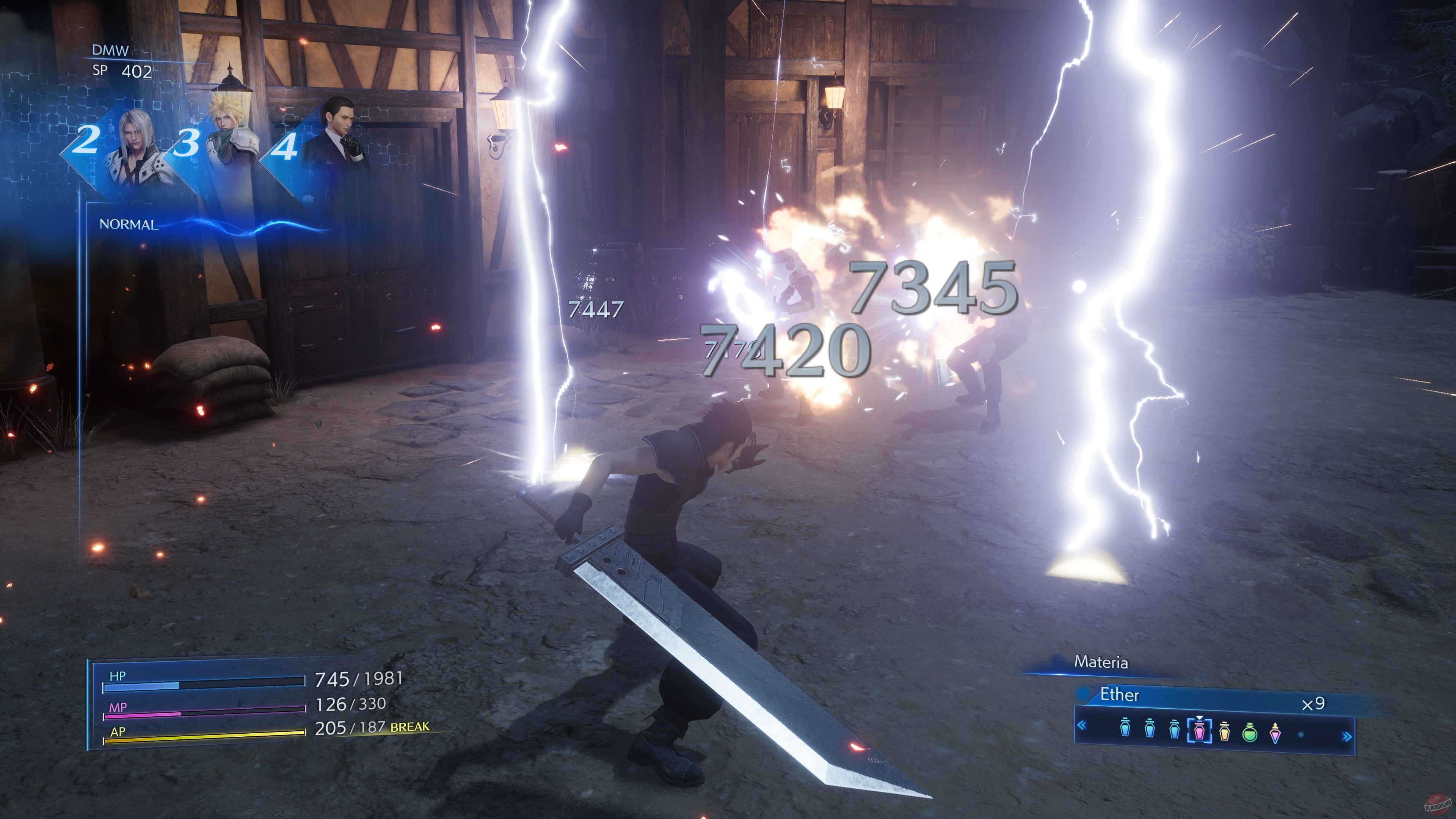 Скриншот из игры Crisis Core: Final Fantasy 7 Reunion - 10