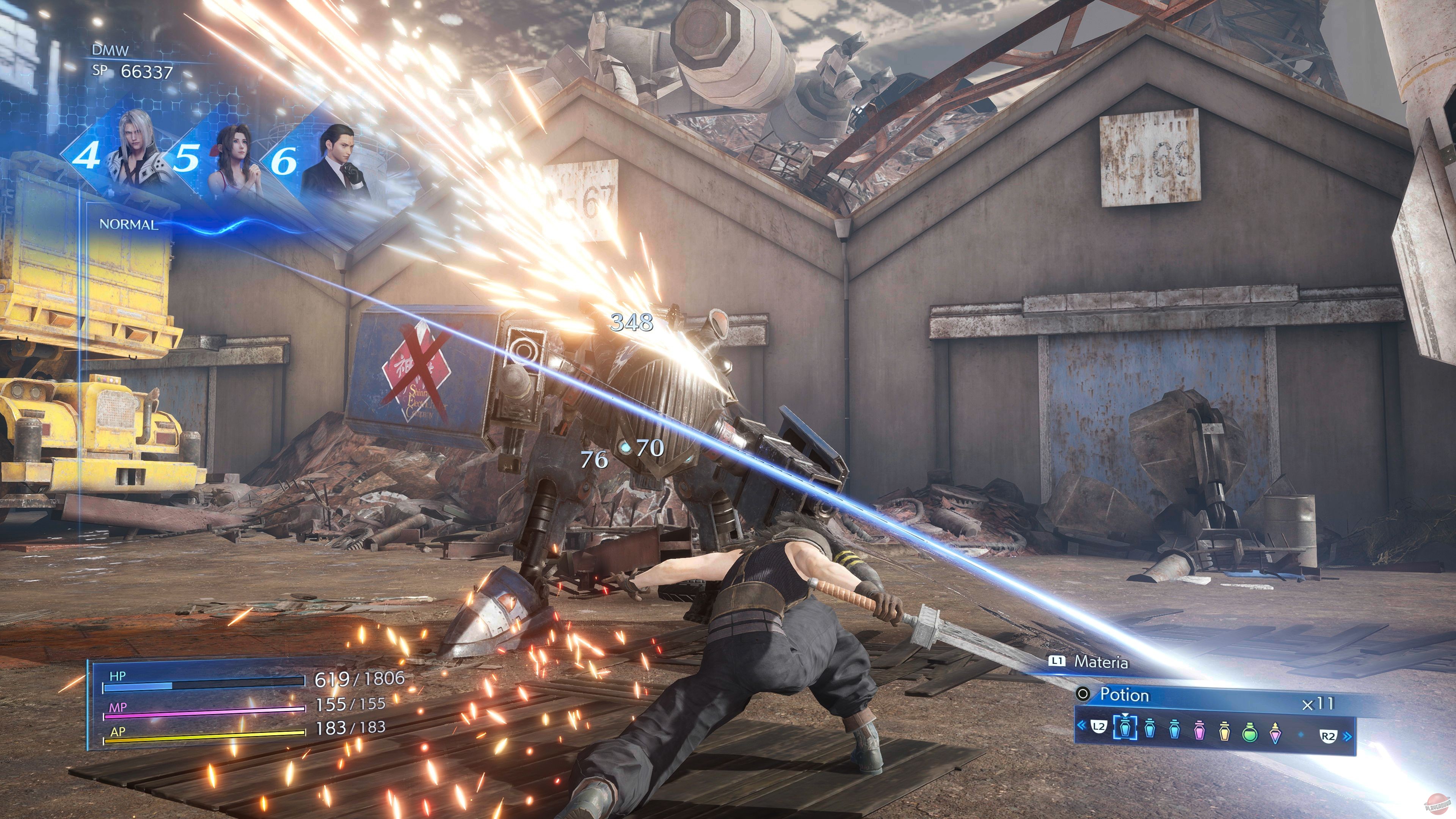 Скриншот из игры Crisis Core: Final Fantasy 7 Reunion - 2